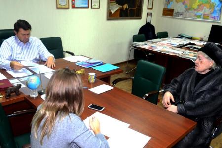 Олег Лебедев провел очередной прием избирателей в Туле