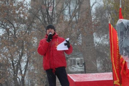 Красноярский край. Слава Великого Октября переживет века!