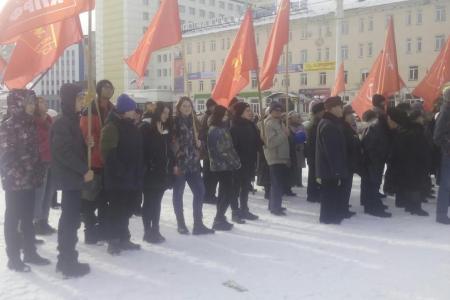 Коммунисты Республики Алтай отметили очередную годовщину Великого Октября