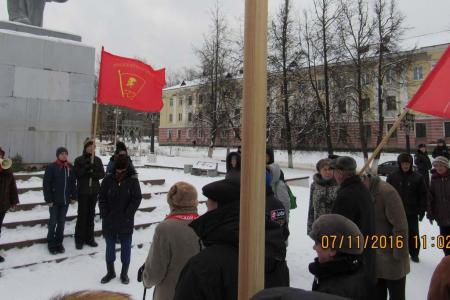 В Ленинградской области отметили праздник Великого Октября