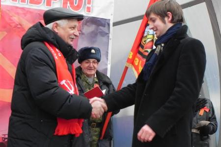 Белгородские коммунисты отметили День Великой Октябрьской социалистической революции