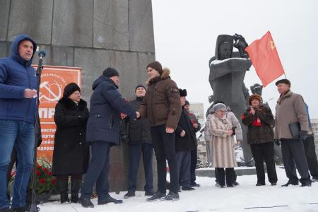 Нижегородские коммунисты отметили 99-летие Великой Октябрьской социалистической революции!