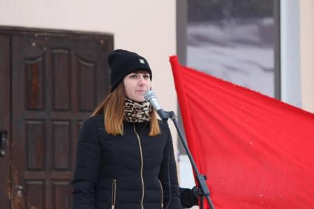 Пензенские коммунисты отметили День революции шествием и митингом