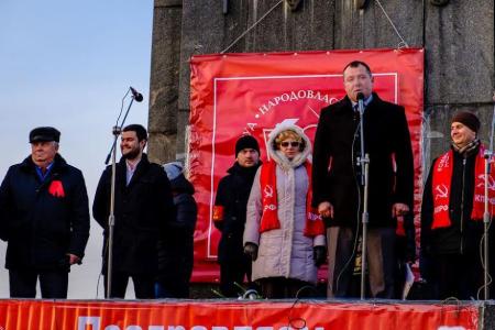 Красноярский край. Слава Великого Октября переживет века!