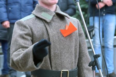 Празднование годовщины Великого Октября в Омске