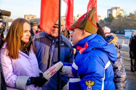 Красноярский край. Слава Великого Октября переживет века!