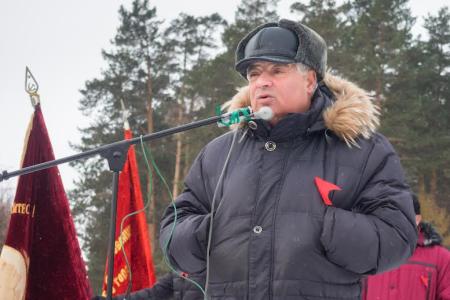 Томская область. Состоялся митинг в защиту трудящихся Северска