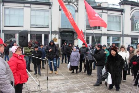 Митинг в защиту прав саратовцев