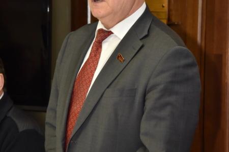 К 75-летию битвы под Москвой Г.А. Зюганов наградил группу ветеранов