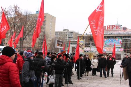 Митинг в защиту прав саратовцев