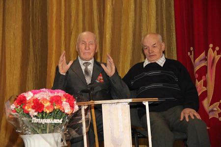 Республика Крым. Коммунисты поздравили ветерана войны и труда Н.А. Запорожца со 100-летним юбилеем