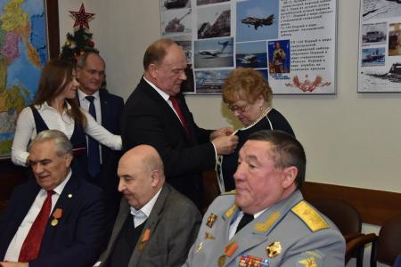 Г.А. Зюганов поздравил членов Экспертного Совета фракции КПРФ с 75-летием разгрома немцев под Москвой