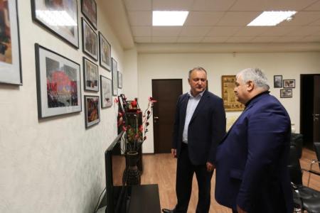 К.К.Тайсаев встретился с новоизбранным президентом Молдовы Игорем Додоном