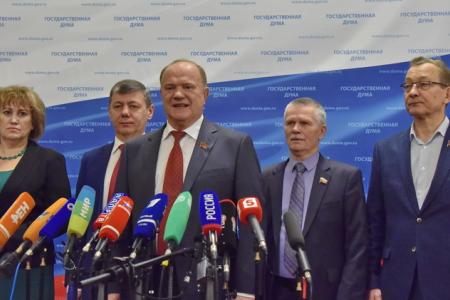 Г.А. Зюганов: «Этот тришкин кафтан невозможно залатать»