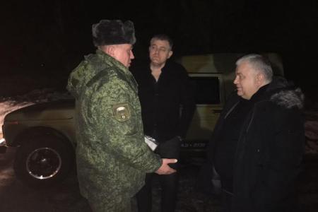 К.К. Тайсаев принял участие в открытие новогодних елок на Донбассе