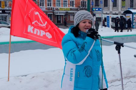 Ярославцы вышли на митинг протеста против повышения стоимости проезда в общественном транспорте