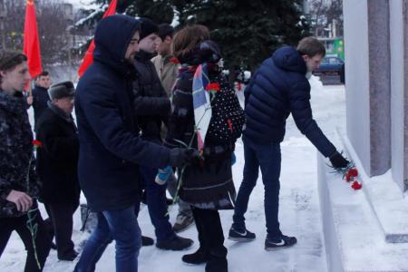 В День Рождения И.В. Сталина ярославцы вышли на митинг памяти