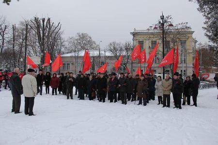 Республика Крым. В Симферополе прошли мероприятия, посвященные 94-й годовщине образования СССР