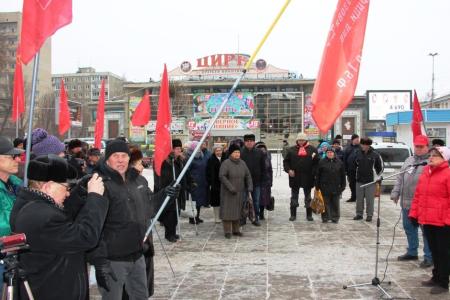 Митинг в защиту прав саратовцев