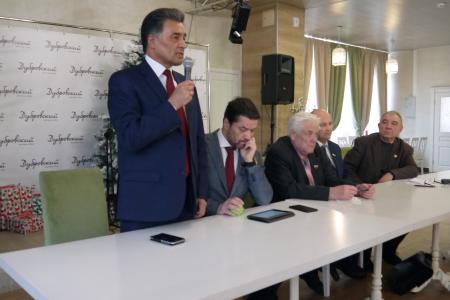 В канун Нового года А.А. Ющенко провел встречу с ветеранами города Уфы