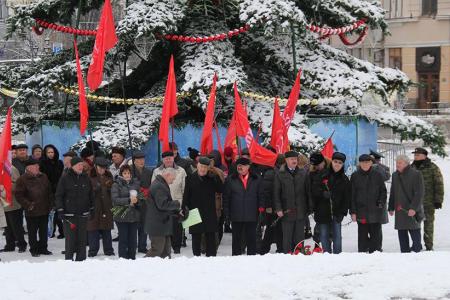 Республика Крым. В Симферополе прошли мероприятия, посвященные 94-й годовщине образования СССР