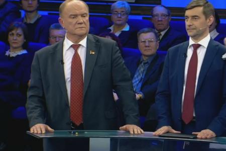 Г.А. Зюганов выступил в программе "60 минут" на телеканале "Россия 1"