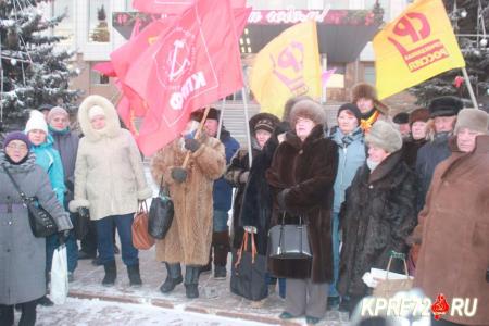 Тюменская область. Коммунисты были и остались, трудности зимы преодолев!