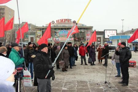 Митинг в защиту прав саратовцев