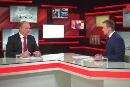 На телеканале «Красная Линия» вышла премьерная программа «Прямой разговор с Геннадием Зюгановым»