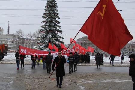 Республика Крым. В Симферополе прошли мероприятия, посвященные 94-й годовщине образования СССР