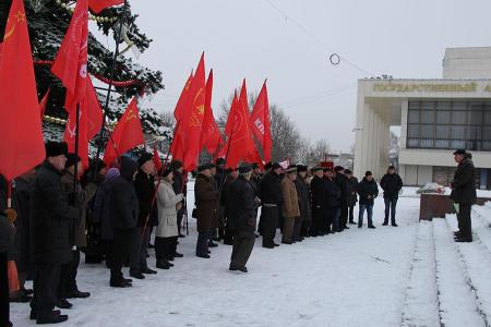 Республика Крым. В Симферополе прошли мероприятия, посвященные 94-й годовщине образования СССР