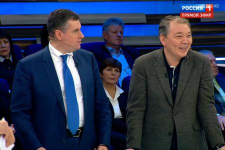Л.И. Калашников на телеканале «Россия 1» в программе «60 минут». Выпуск от 27 декабря 2016 года