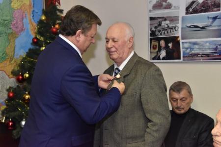 Группа министров СССР награждена памятными медалями ЦК КПРФ «75 лет битве под Москвой»