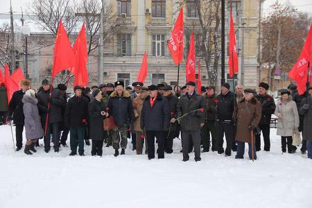 Республика Крым. В Симферополе прошли мероприятия, посвященные 94-й годовщине образования СССР