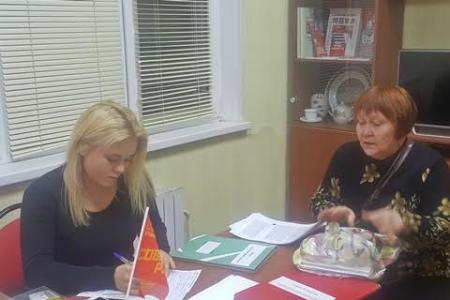 Татарстан, Казань. Состоялся приём граждан руководителем фракции КПРФ в Госсовете РТ Х.Г. Миргалимовым