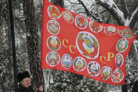 Республика Крым. В Симферополе прошли мероприятия, посвященные 94-й годовщине образования СССР