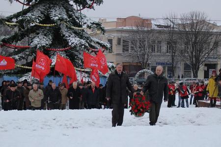 Республика Крым. В Симферополе прошли мероприятия, посвященные 94-й годовщине образования СССР