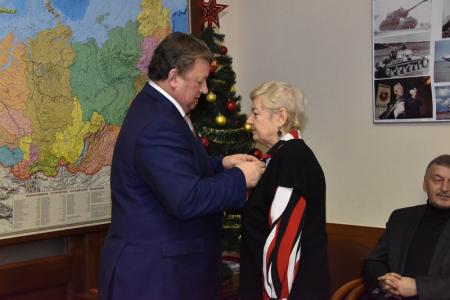 Группа министров СССР награждена памятными медалями ЦК КПРФ «75 лет битве под Москвой»
