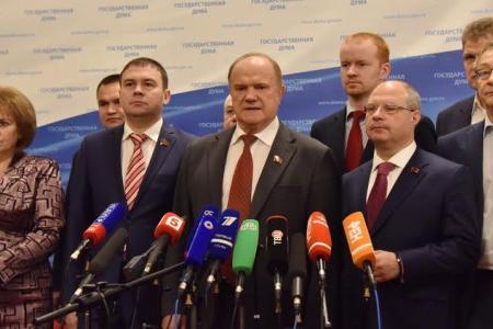 Г.А. Зюганов: Несмотря на правильные речи, олигархическая политика с криминальным уклоном продолжается