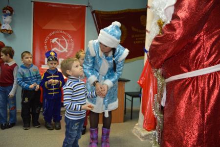 Алтайский край. Новогодний утренник в крайкоме КПРФ