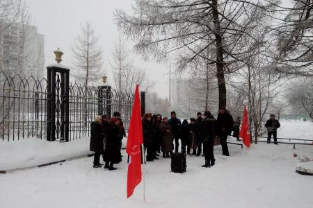 Коммунисты Красногвардейского местного отделения КПРФ провели памятное мероприятие, посвящённое 75-й годовщине контрнаступления советских войск в Битве за Москву