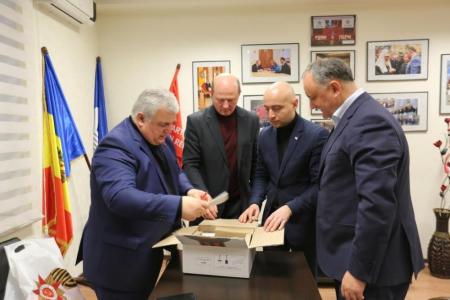 К.К.Тайсаев встретился с новоизбранным президентом Молдовы Игорем Додоном