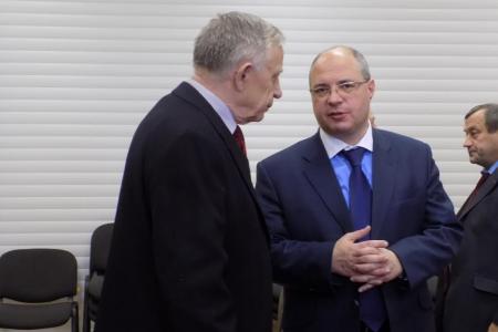 Воронежская область. Сергей Гаврилов встретился с "детьми войны" и поздравил их с Новым годом