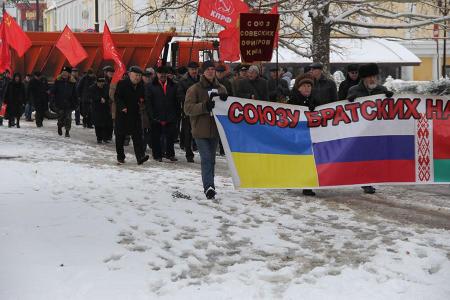Республика Крым. В Симферополе прошли мероприятия, посвященные 94-й годовщине образования СССР
