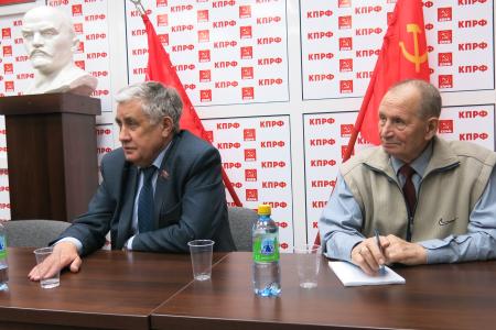 Н.В. Арефьев: «Дети войны» всегда в поле зрения КПРФ»