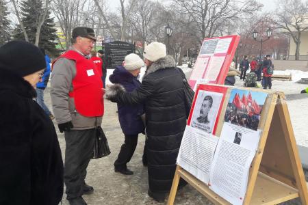 Сахалинская область. 137-я годовщина со Дня рождения Сталина стала поводом для коммунистов поговорить с сахалинцами об этом великом Человеке 