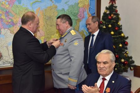 Г.А. Зюганов поздравил членов Экспертного Совета фракции КПРФ с 75-летием разгрома немцев под Москвой