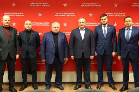 К.К.Тайсаев встретился с новоизбранным президентом Молдовы Игорем Додоном