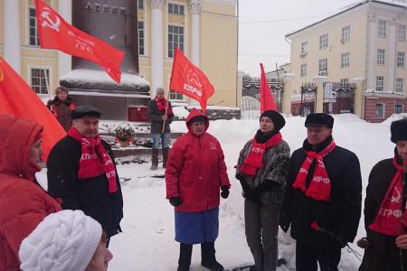 Удмуртская Республика. В Ижевске и Воткинске прошла вахта памяти Владимира Ильича Ленина