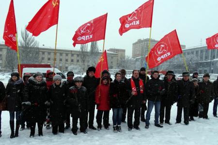 Неразделимы Ленин и отечество. Акция памяти курских коммунистов